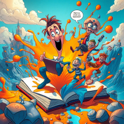 Metamayhem: Whose Adventure is it Anyway? - Text-based game