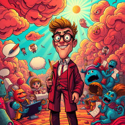 Egotistical Odyssey: Whose Adventure is It Anyway? - Text-based game