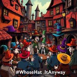 Whose Hat Is It Anyway? - Text-based game