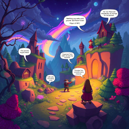 Questception: Who's the Hero, Anyway? - Text-based game