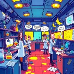 Lab Rascals: Who's the Genius Now? - Text-based game