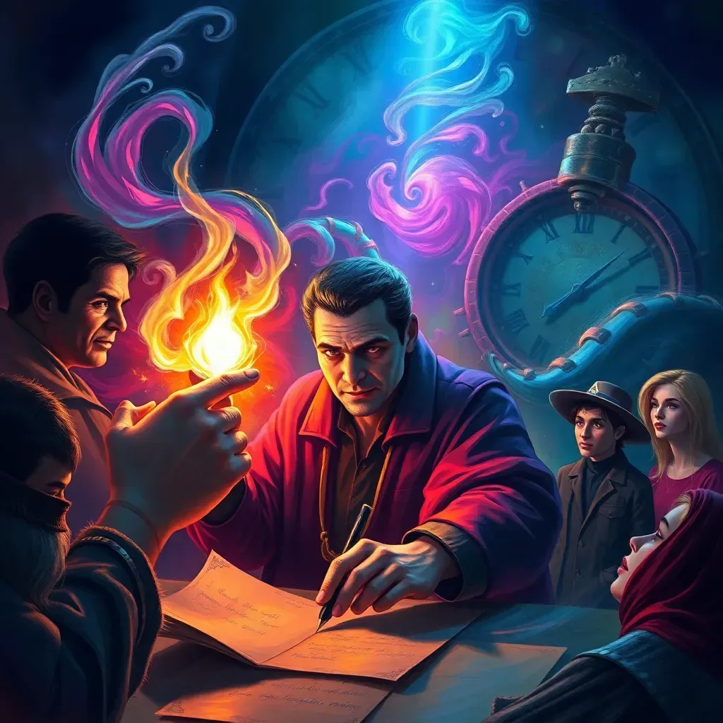 Chronoscribe: Whose Story is it Anyway?