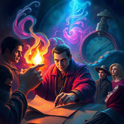 Chronoscribe: Whose Story is it Anyway? - Text-based game