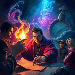 Chronoscribe: Whose Story is it Anyway?