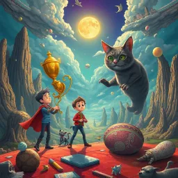 The Ego Odyssey: Whose Adventure Is It, Anyway? - Text-based game