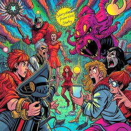 MetaMayhem: Whose Adventure Is It Anyway? - Text-based game