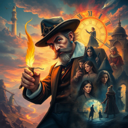 Chronoscribe: Whose Story Is It Anyway? - Text-based game