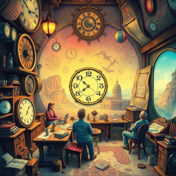 Chronoscribe: Whose Story Is It Anyway? - Text-based game