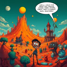 Chronicles of Chaos: Whose World Is It Anyway? - Text-based game