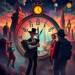 Chrono-Caper: Whose Time Is It Anyway? - Text-based game