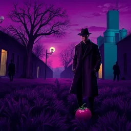The Purple Tomato Conspiracy - Text-based game