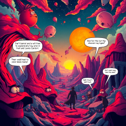 Chronicles of Chaos: Whose World is it Anyway? - Text-based game