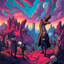 Chronicles of Chaos: Whose World Is It Anyway? - Text-based game