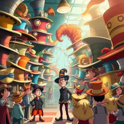 Whose Hat Is It Anyway? - Text-based game