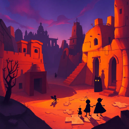 Whose Shadow Is It Anyway? - Text-based game