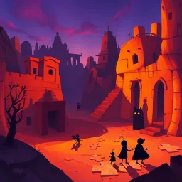 Whose Shadow Is It Anyway? - Text-based game