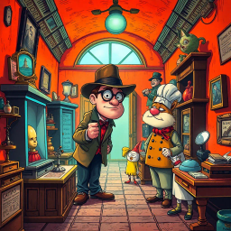 Whose Is It Anyway? - Text-based game