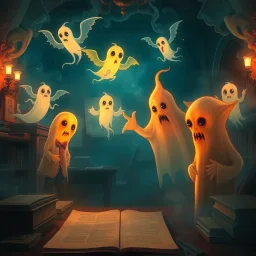 Ghostly Agreements - Text-based game