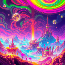 Spectrum Wars: Which Dimension Is It Anyway? - Text-based game