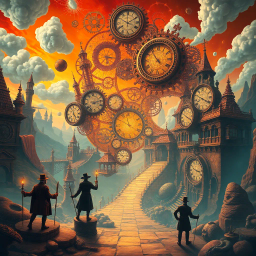 Chrono Vortex: Whose Time Is It Anyway? - Text-based game