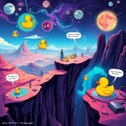Spectrum Wars: Which Dimension Is It Anyway? - Text-based game