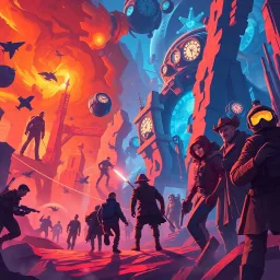 ChronoSeekers: Who's Time Is It Anyway? - Text-based game