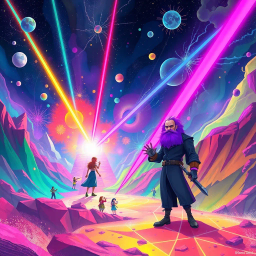 Spectrum Wars: Which Dimension Is It Anyway? - Text-based game