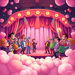 Whose Laughter Is It Anyway? - Text-based game