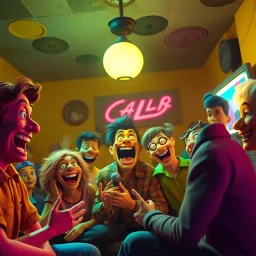 Whose Laughter Is It Anyway? - Text-based game