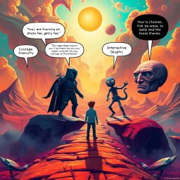 Ego Odyssey: Whose Adventure Is It Anyway? - Text-based game