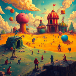 Chronicles of Chaos: Whose World Is It Anyway? - Text-based game