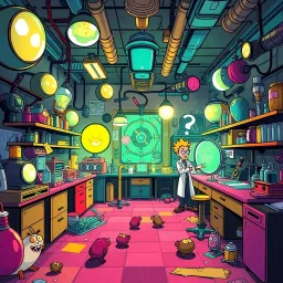 Whose Lab Is It Anyway? - Text-based game