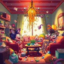 Whose Mess Is It Anyway? - Text-based game