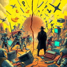 Chronicles of Chaos: Whose World Is It Anyway? - Text-based game