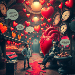 Whose Heart Is It, Anyway? - Text-based game