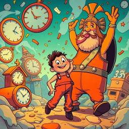 Chrono-Crack: Whose Time Is It, Anyway? - Text-based game