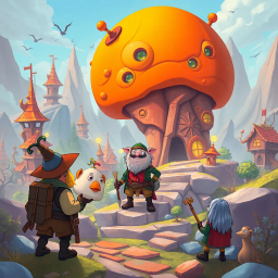 The Great MetaQuest: Whose Adventure Is It Anyway? - Text-based game