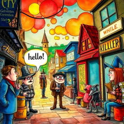 Who Said Hello - Text-based game