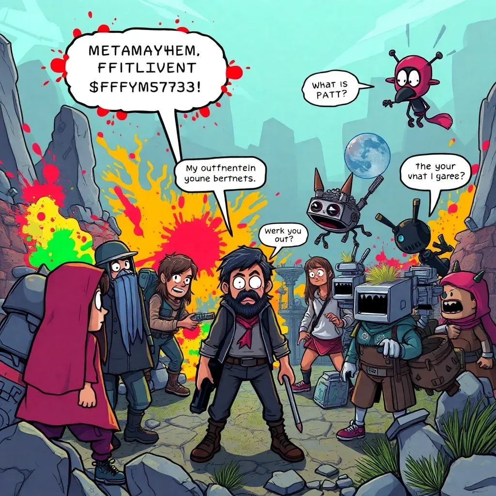 Metamayhem: Whose Adventure Is It Anyway?