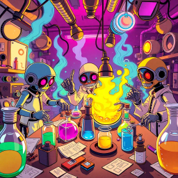 Lab Rascals: Who's the Genius Now? - Text-based game