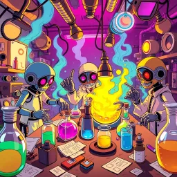 Lab Rascals: Who's the Genius Now? - Text-based game