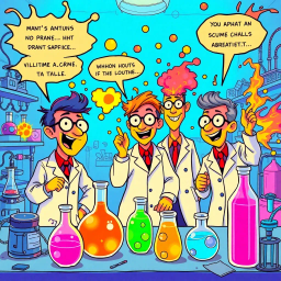 Science Comedy text games