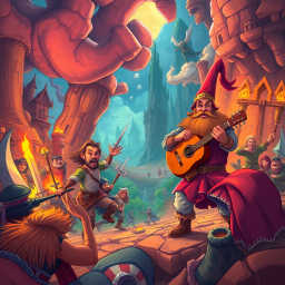 Chronicles of Chaos: Whose World Is It Anyway? - Text-based game