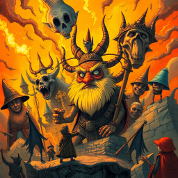 Chronicles of Chaos: Whose World Is It Anyway? - Text-based game