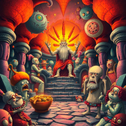 Chronicles of Chaos: Whose World Is It Anyway? - Text-based game