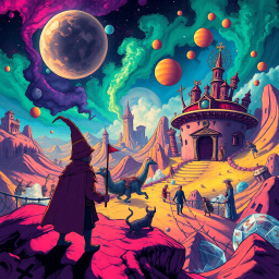 Chronicles of Chaos: Whose World is It Anyway? - Text-based game