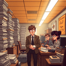 Bureaucratic Banter - Text-based game