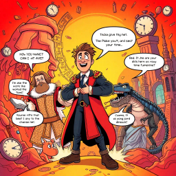 Chrono Crisis: Whose Time Is It, Anyway? - Text-based game