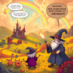Whose Prophecy Is It Anyway? - Text-based game