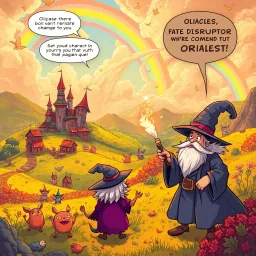 Whose Prophecy Is It Anyway? - Text-based game